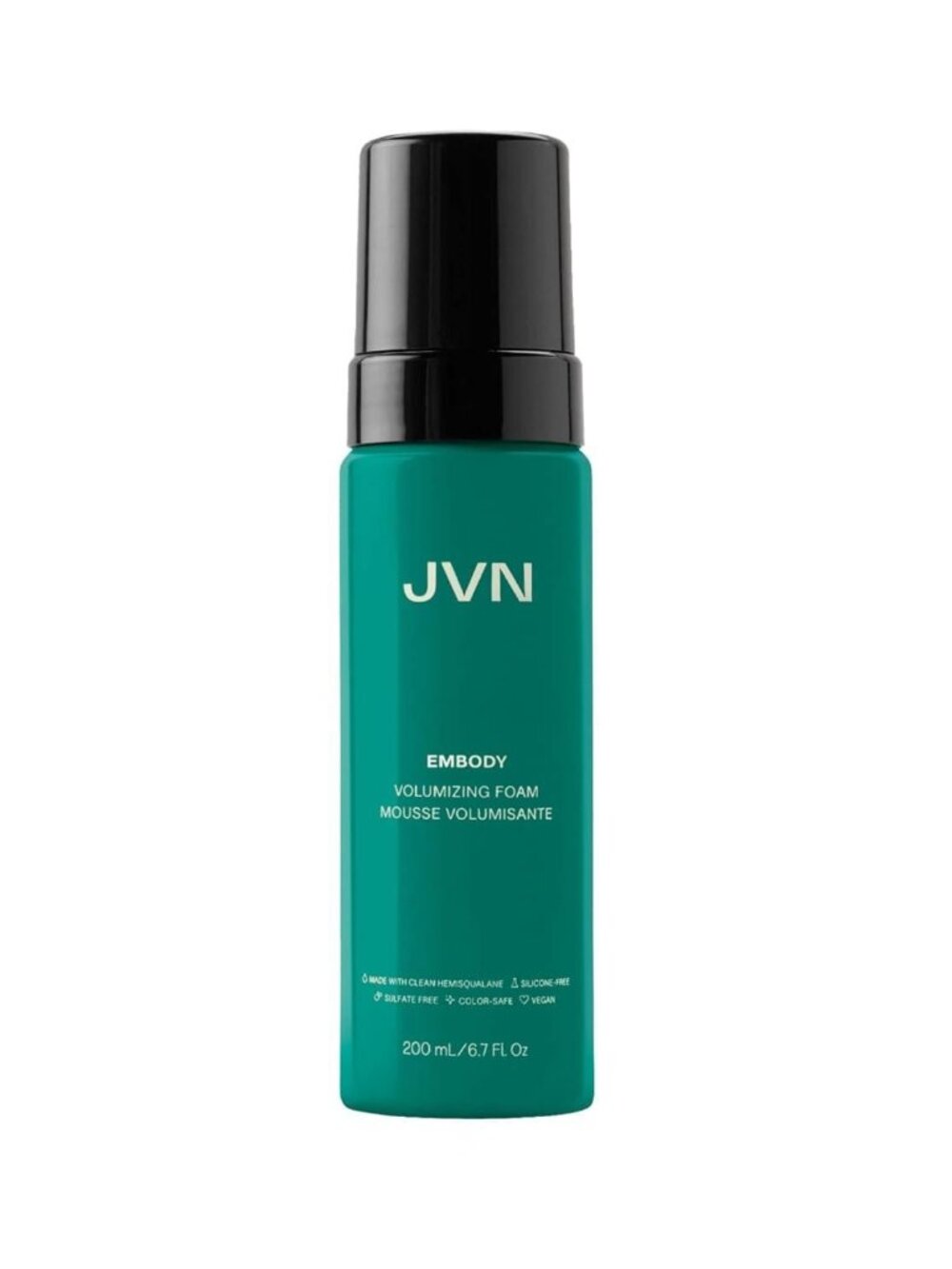 MSRP $29 | JVN Embody Volumizing Foam – 6.7 oz / 200 mL – NIB